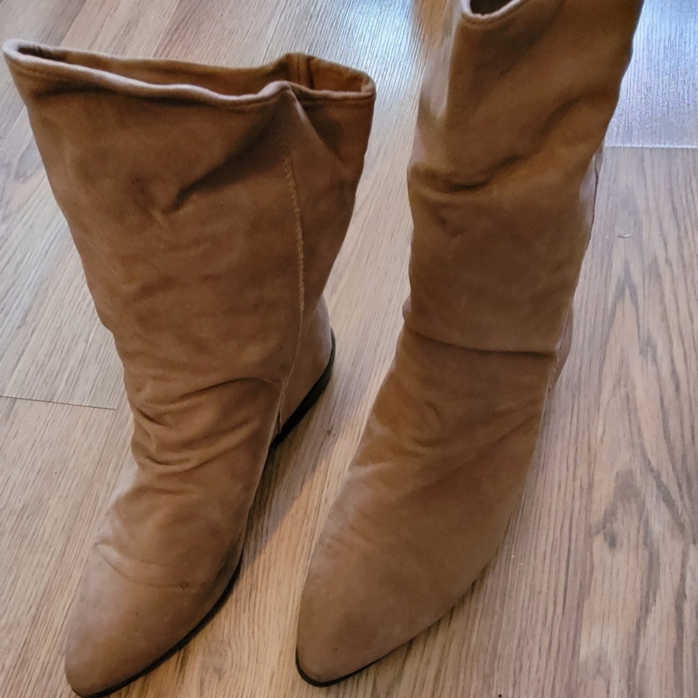 Slouchy booties